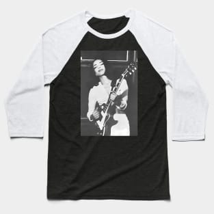 Sade Playing The Guitar Baseball T-Shirt